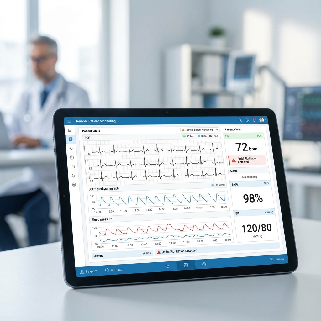 Remote Patient Monitoring Dashboard